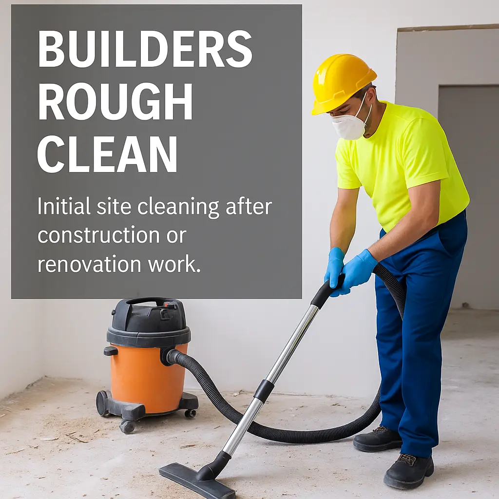 🧱 Builders Rough Clean – Initial Post-Construction Site Clean