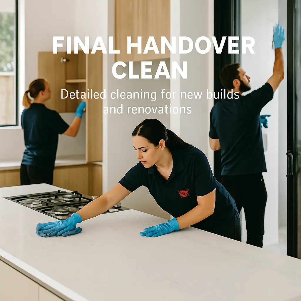 🧼 Final Handover Clean – Pristine Finish for Completed Projects