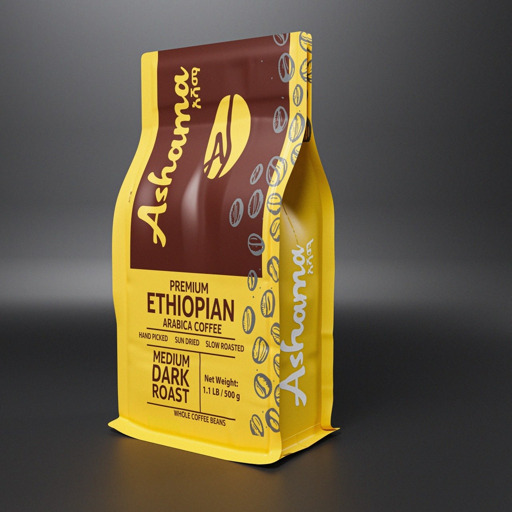 Premium Ethiopian Yirgacheffe Arabica Coffee (Roasted Beans)